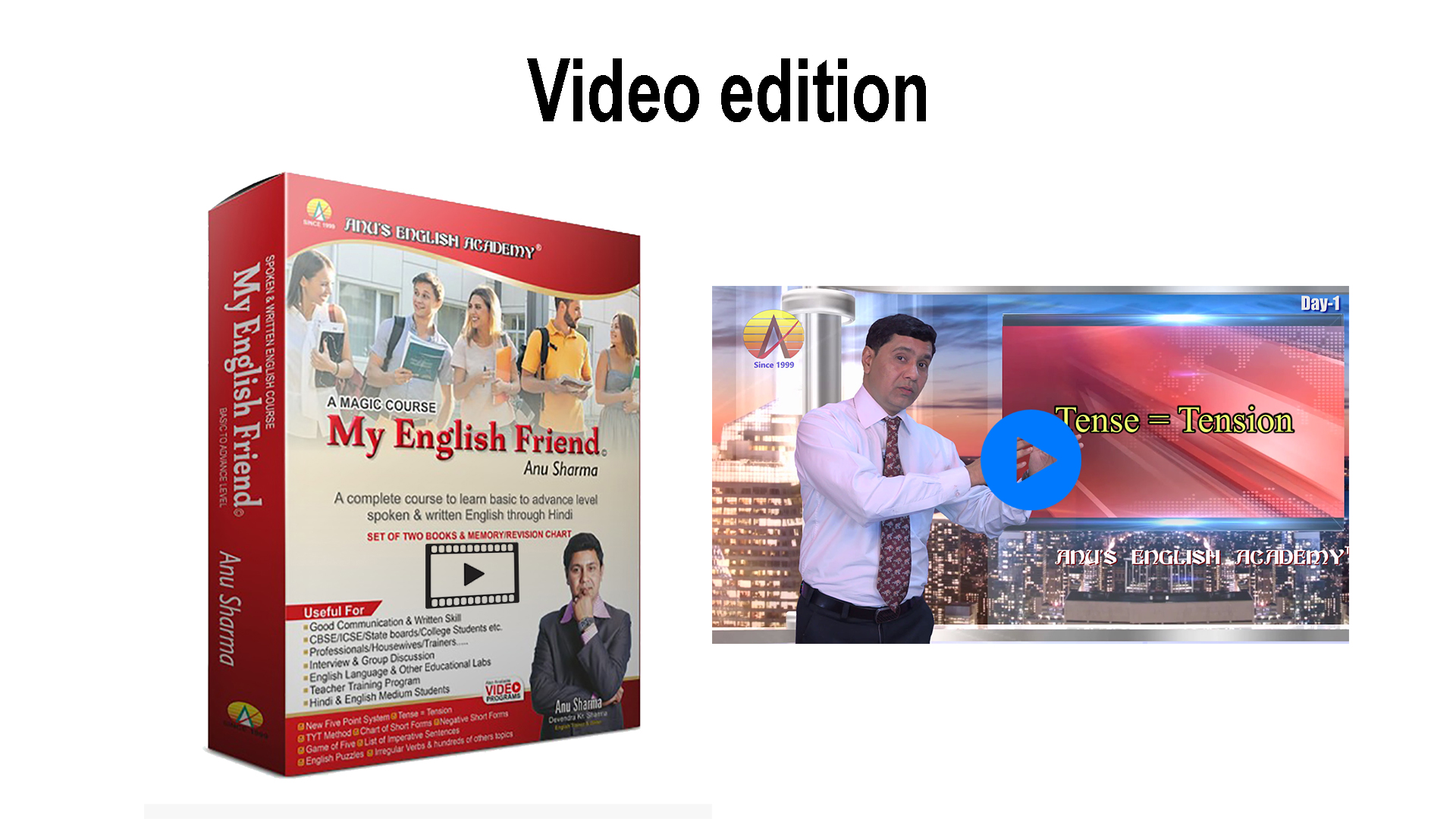 My English Friend-Book+Video(Basic to Advance Level)