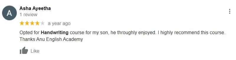 Learner testimonial 24