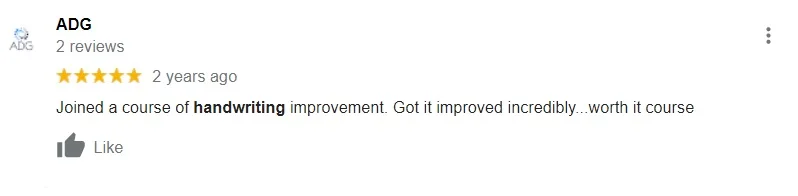 Learner testimonial 31