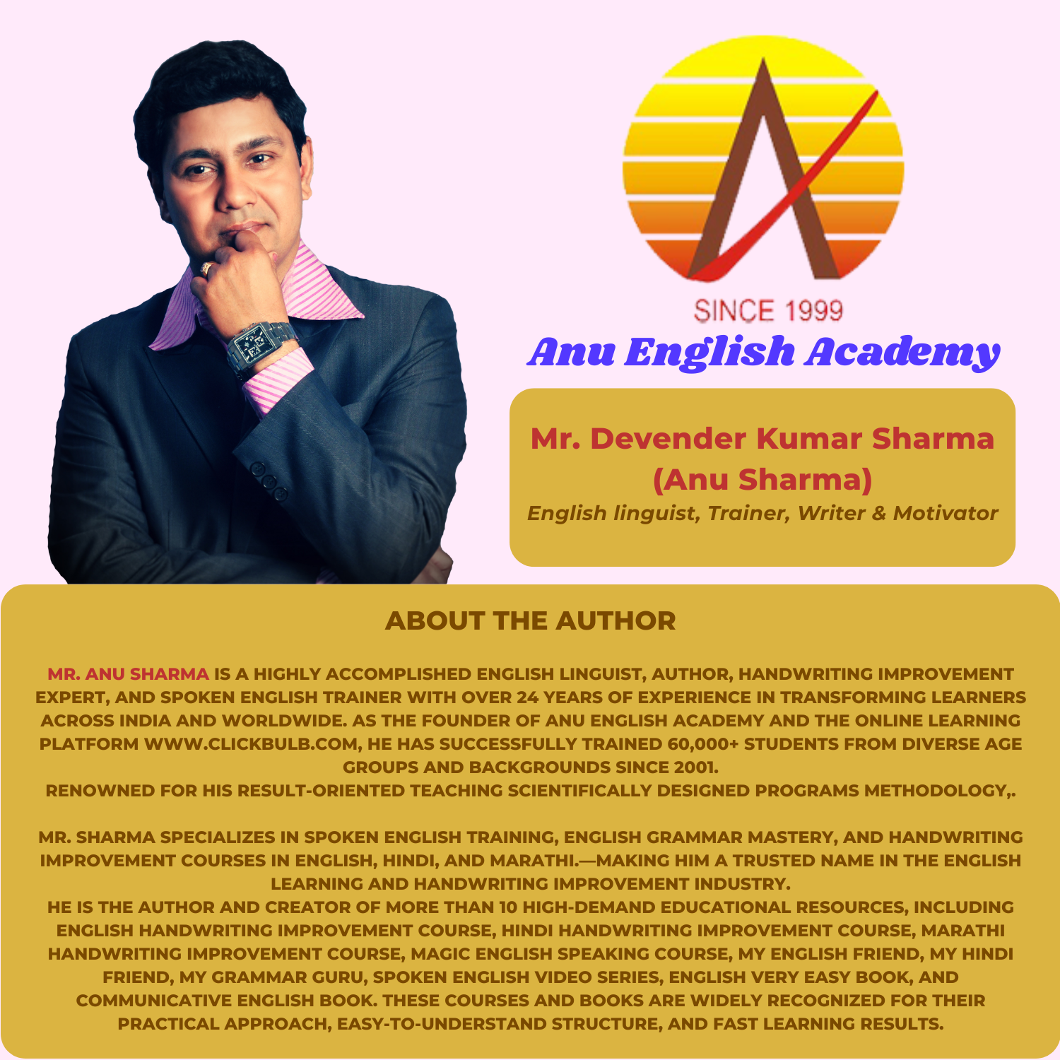 English Grammar Memory/Revision Charts- Learn At a Glance