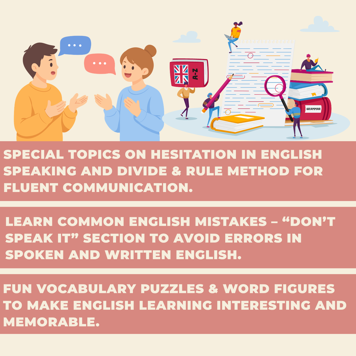 English Speaking Memory / Revision Charts– Learn At a Glance