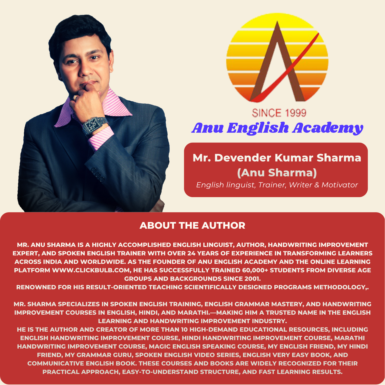 English Speaking Memory / Revision Charts– Learn At a Glance