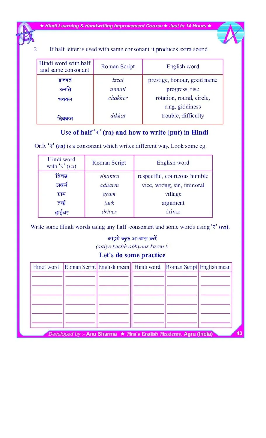 My Hindi Friend (Learn Hindi Through English)