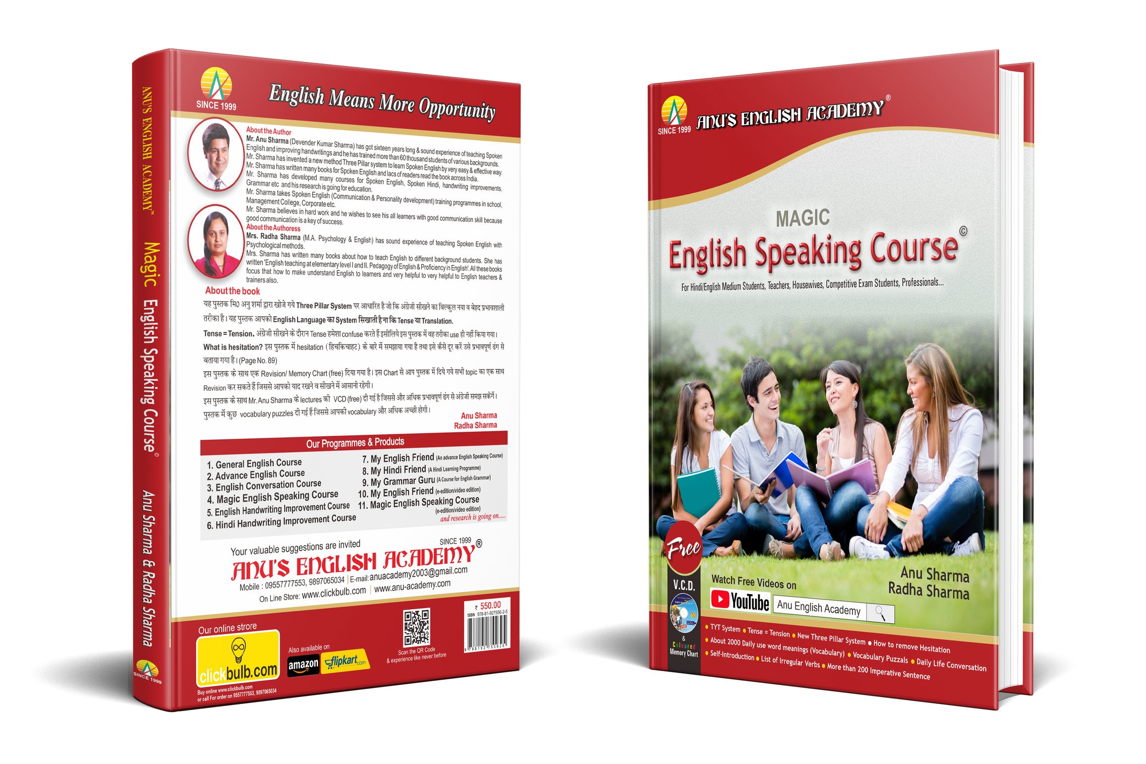 Magic English Speaking Course-Book+Video(Basic Level)