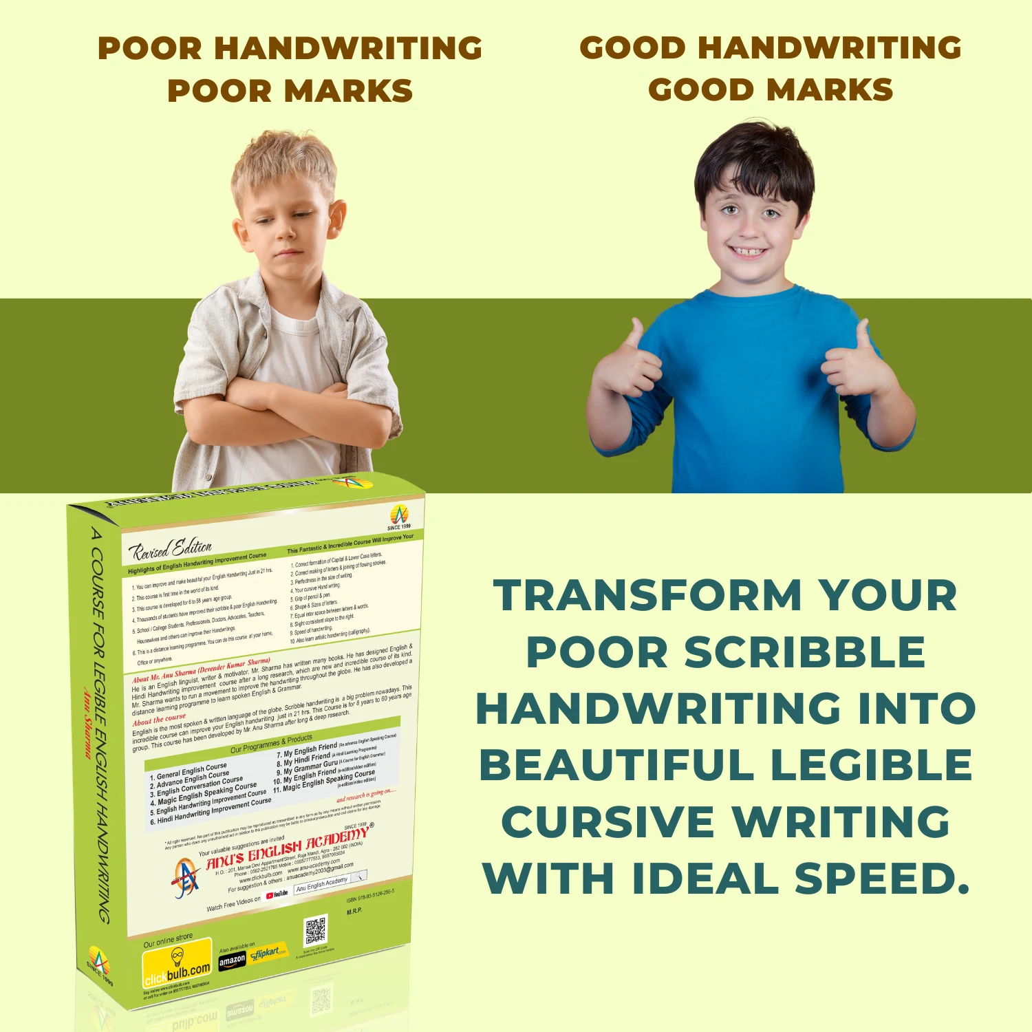 Super Saving Pack (English Handwriting Improvement + My English Friend Course)