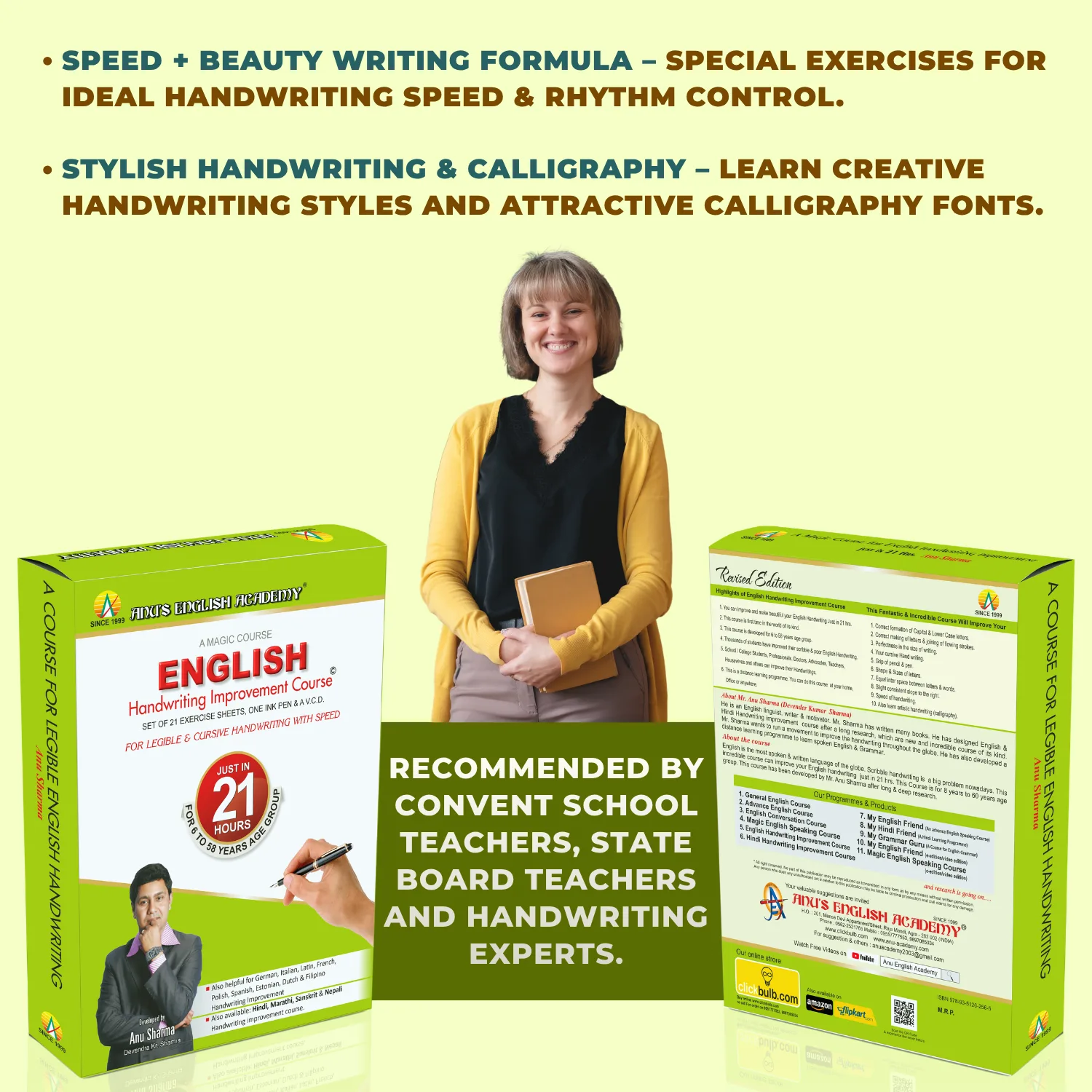 Super Saving Pack (English Handwriting Improvement + My Grammar Guru Course)