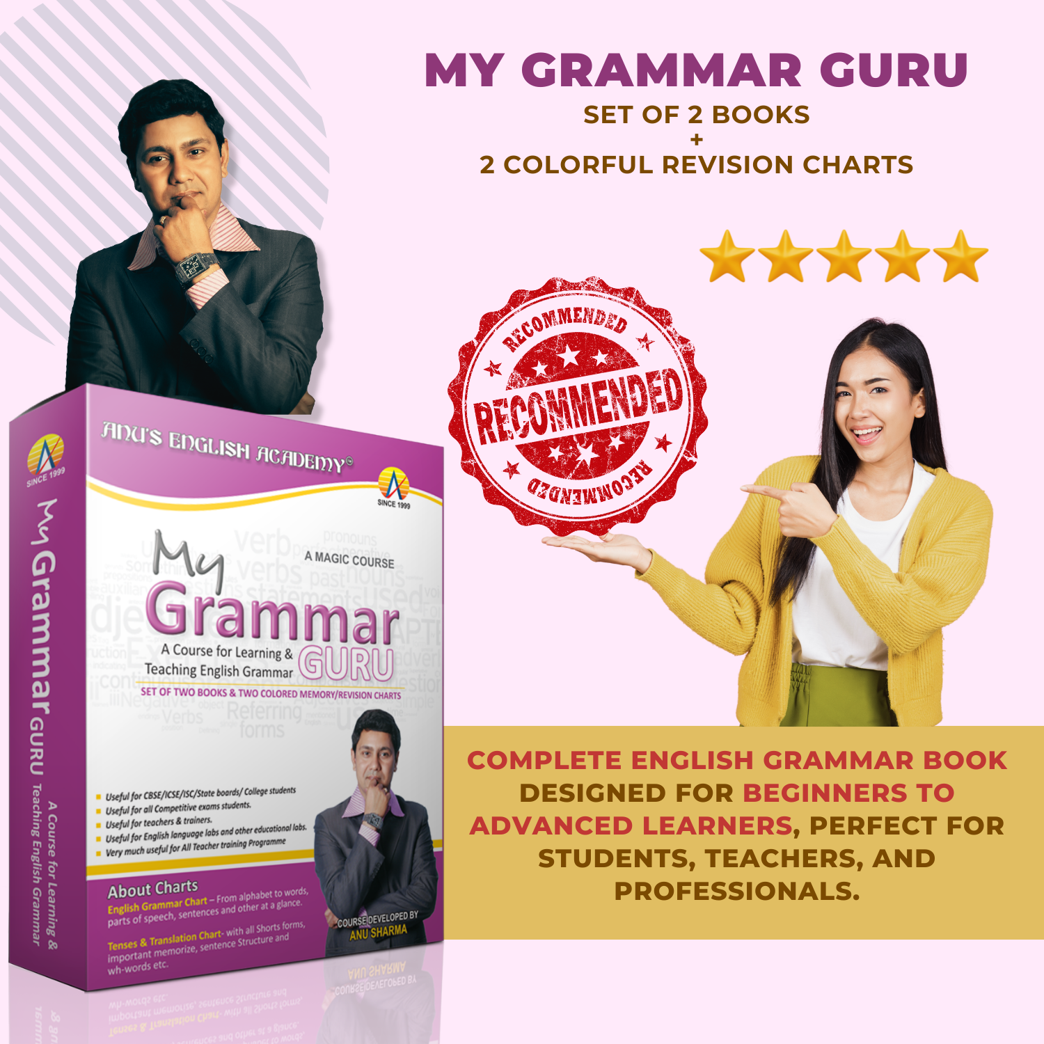 Super Saving Pack (English Handwriting Improvement + My Grammar Guru Course)