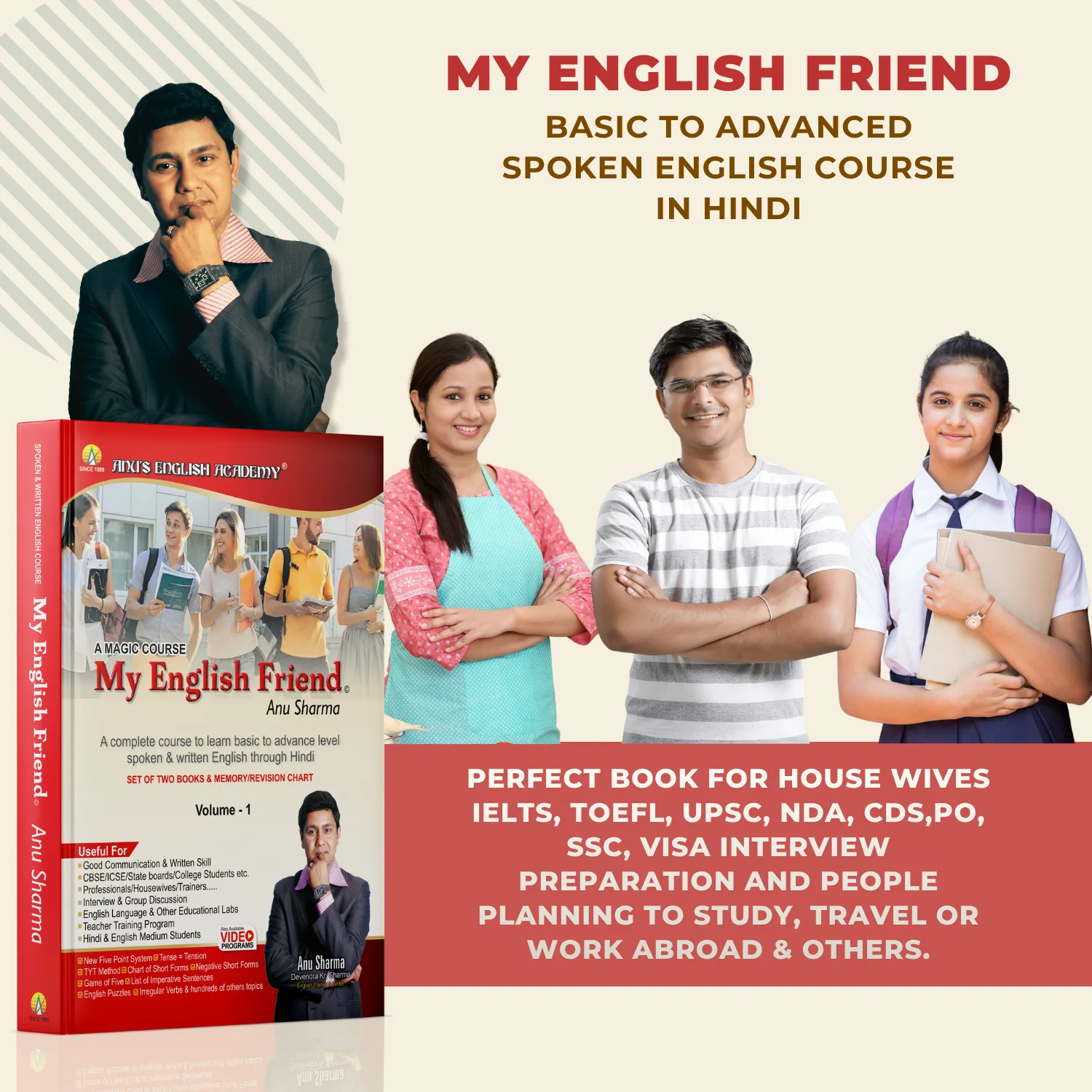 Super Saving Pack (English + Hindi Handwriting Improvement+My Grammar Guru+My English Friend Course)